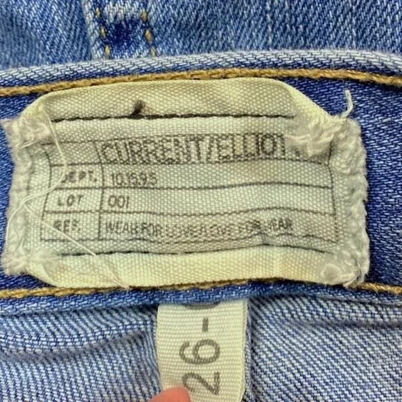 Haute Hippie Tribe Lottie Denim Jacket Blue, Size Small - Picture 6 of 12